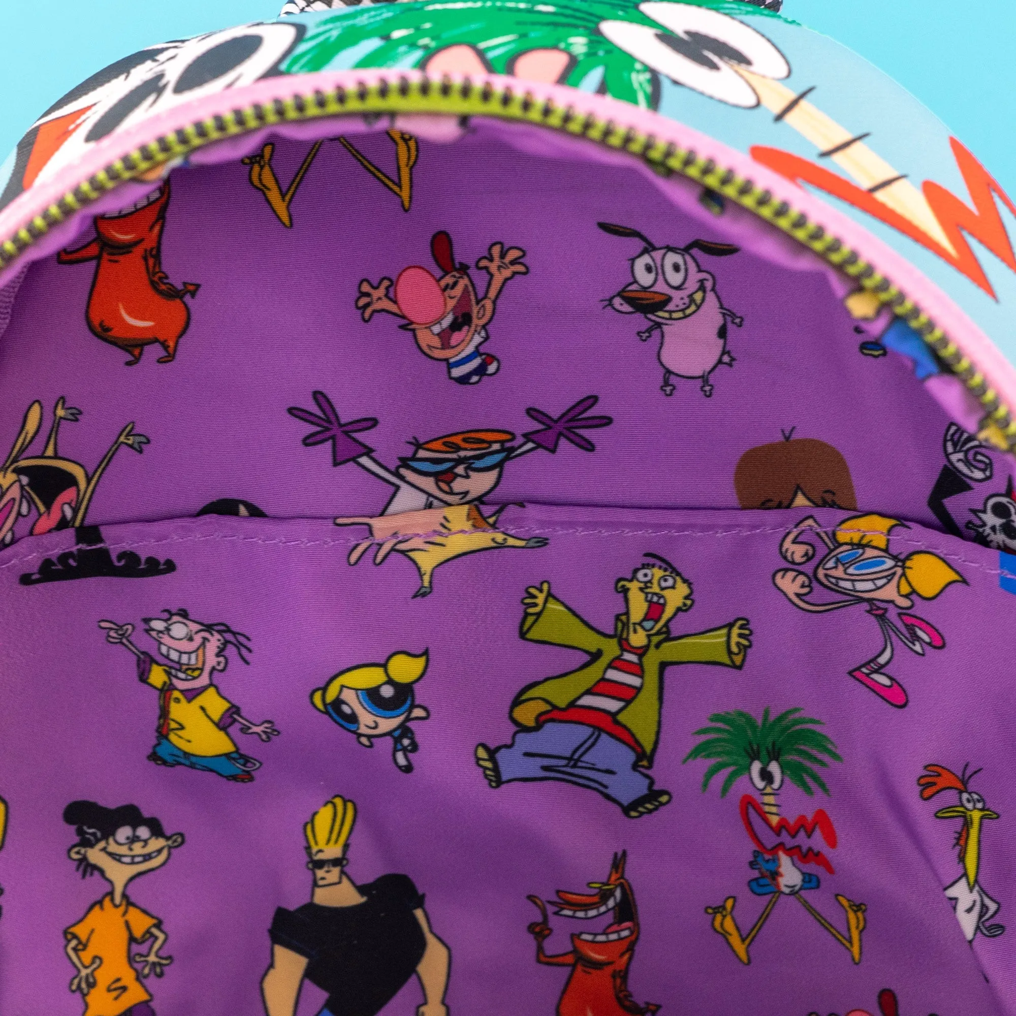 Loungefly x Cartoon Network Retro Collage Mini Backpack