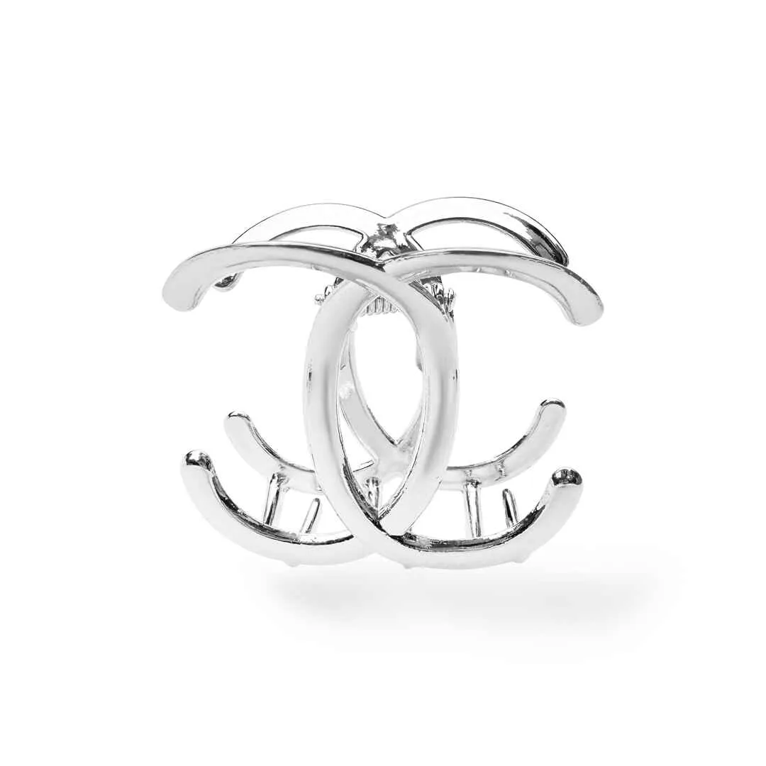 Luxury Double C Hair Clip-11