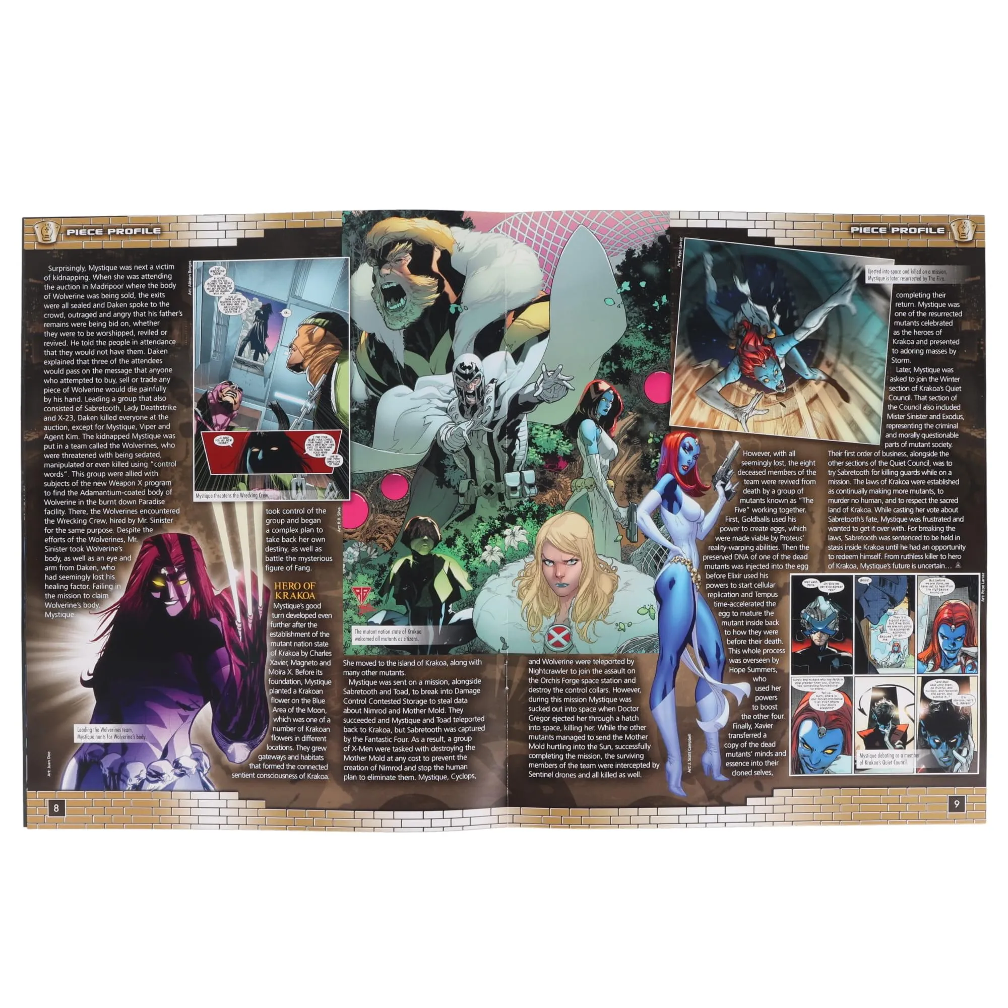 Marvel Chess Collection #36 Mystique (Bishop) | Magazine Only