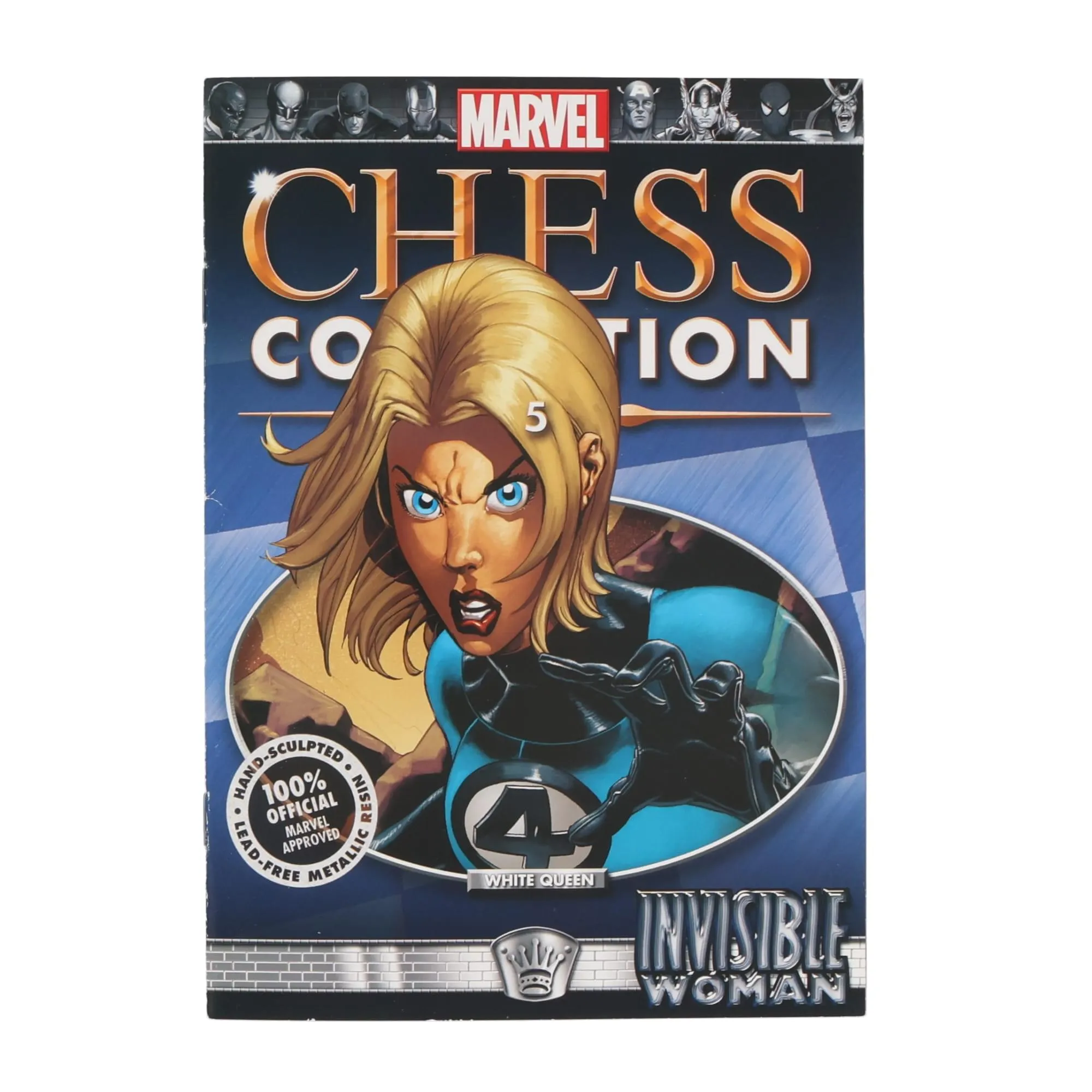 Marvel Chess Collection #5 Invisible Woman (Queen) | Magazine Only