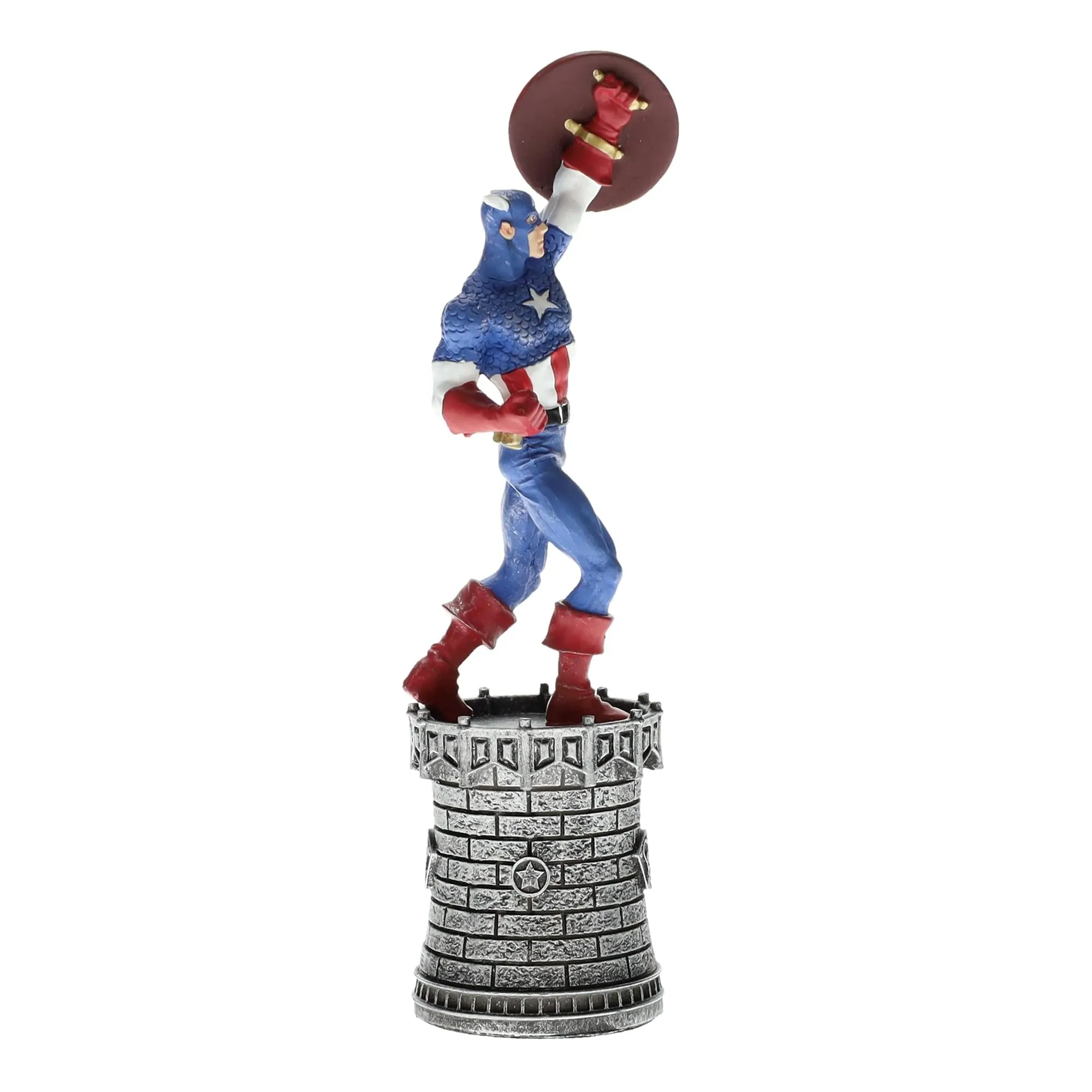 Marvel Chess Collection #6 Captain America (King) | Chess Piece Only