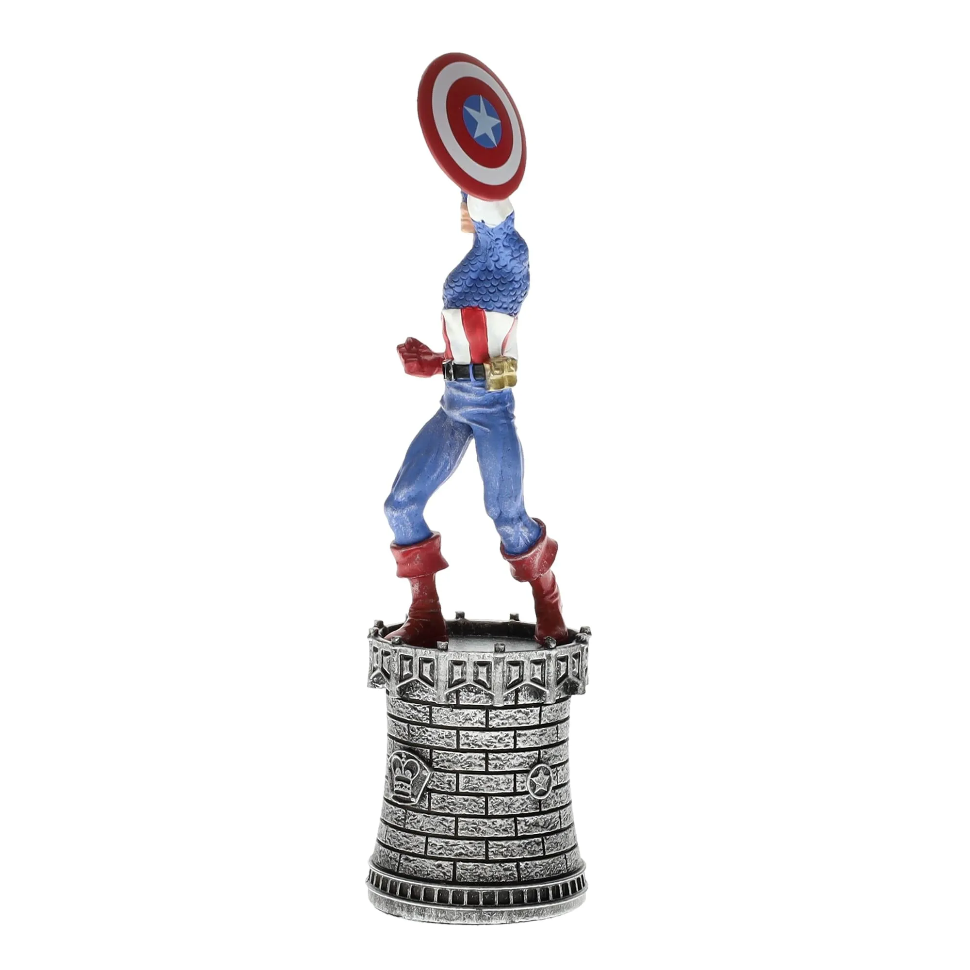 Marvel Chess Collection #6 Captain America (King) | Chess Piece Only