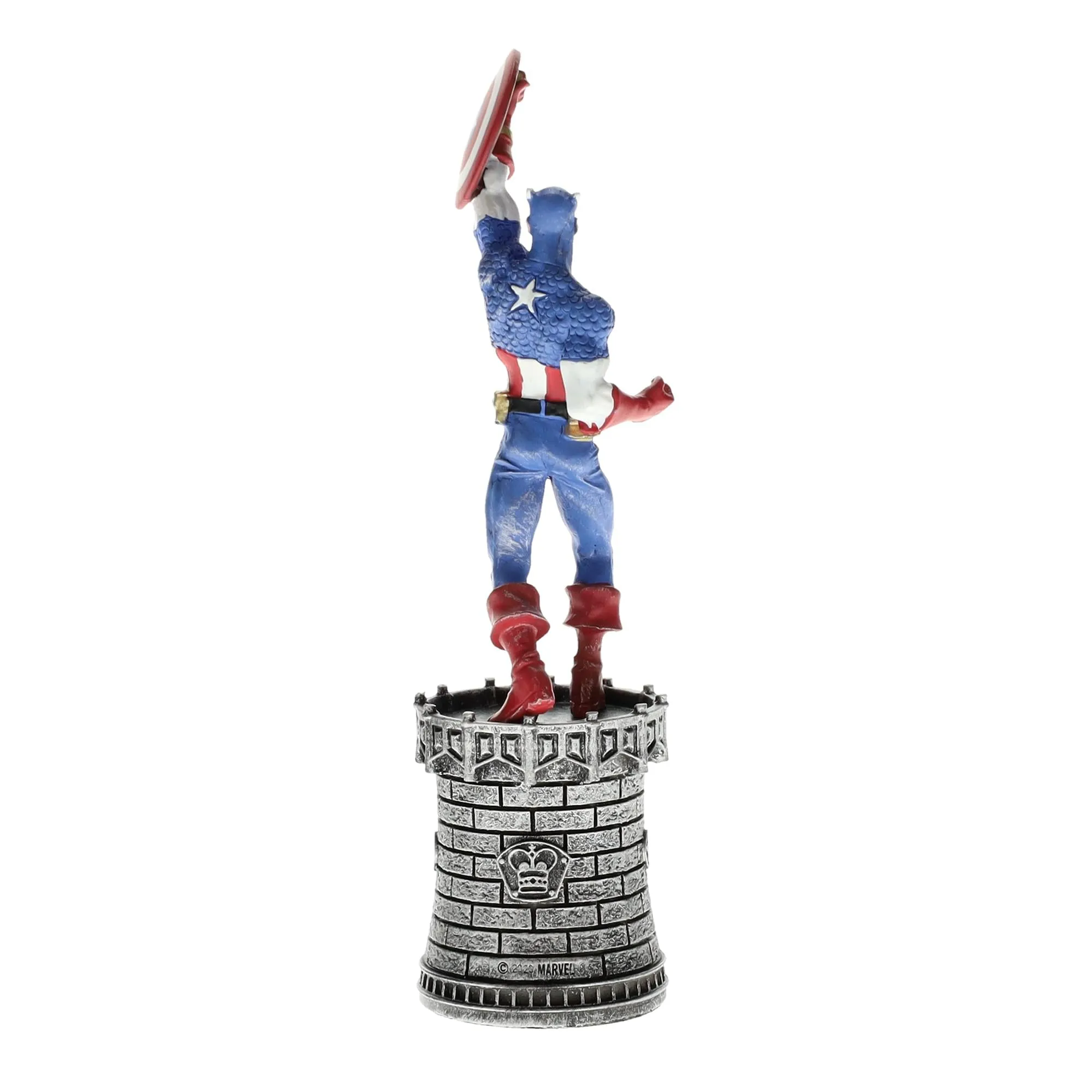 Marvel Chess Collection #6 Captain America (King) | Chess Piece Only
