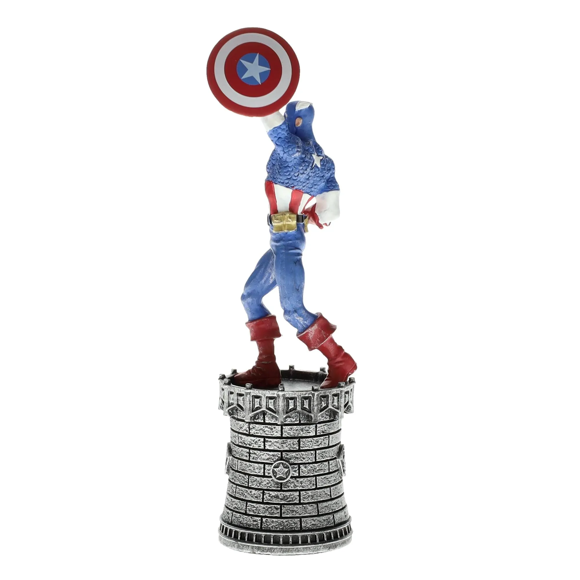 Marvel Chess Collection #6 Captain America (King) | Chess Piece Only