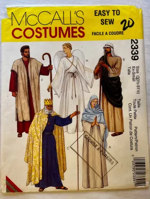 McCall's Costumes 2339 UNCUT Adult Costumes Size XS