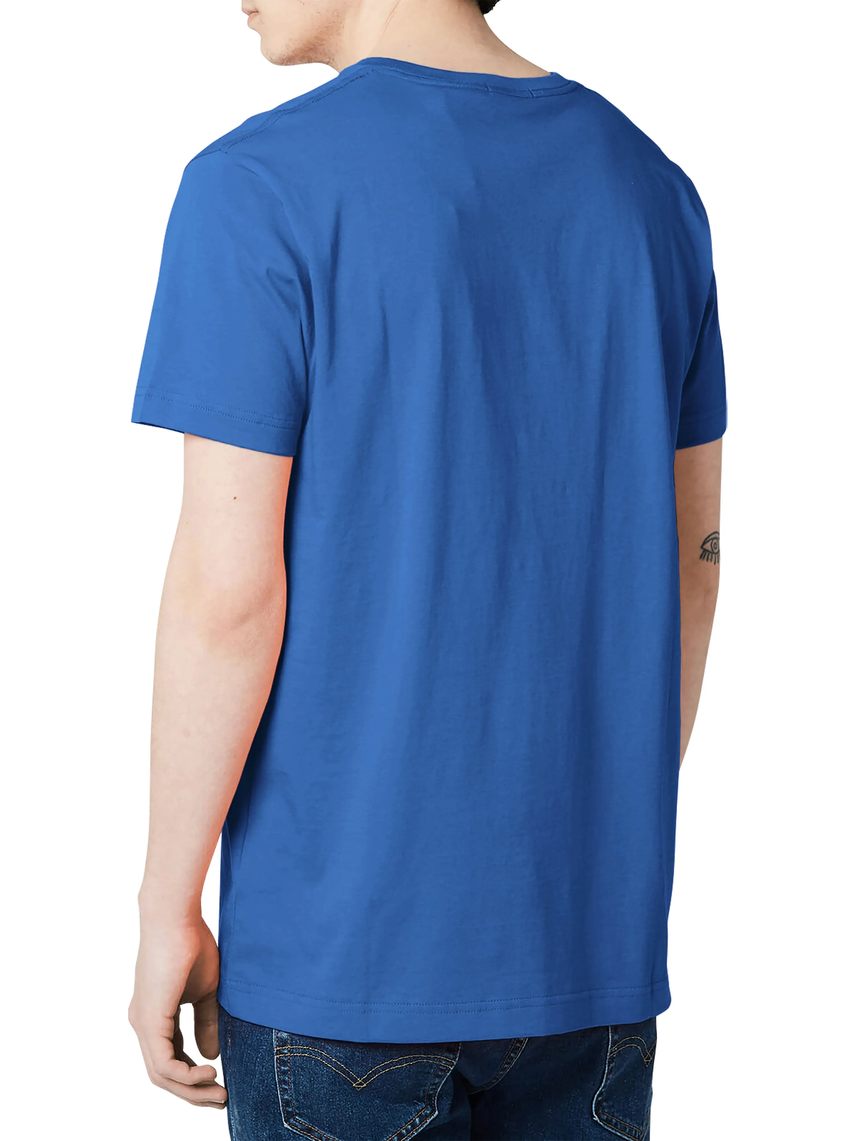 Mens California Malibu Beach Graphic Print Crew Neck T Shirt