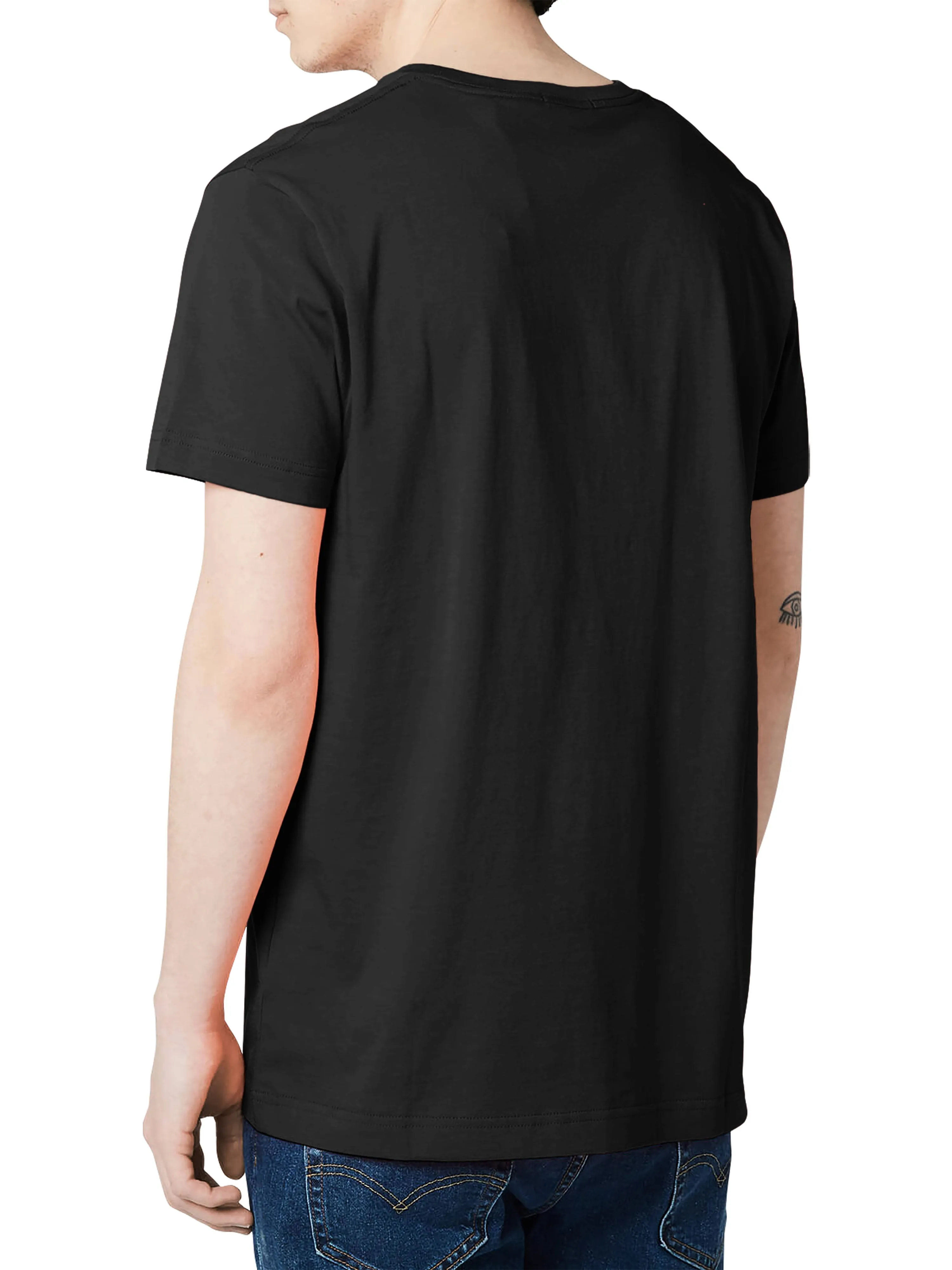Mens California Malibu Beach Graphic Print Crew Neck T Shirt