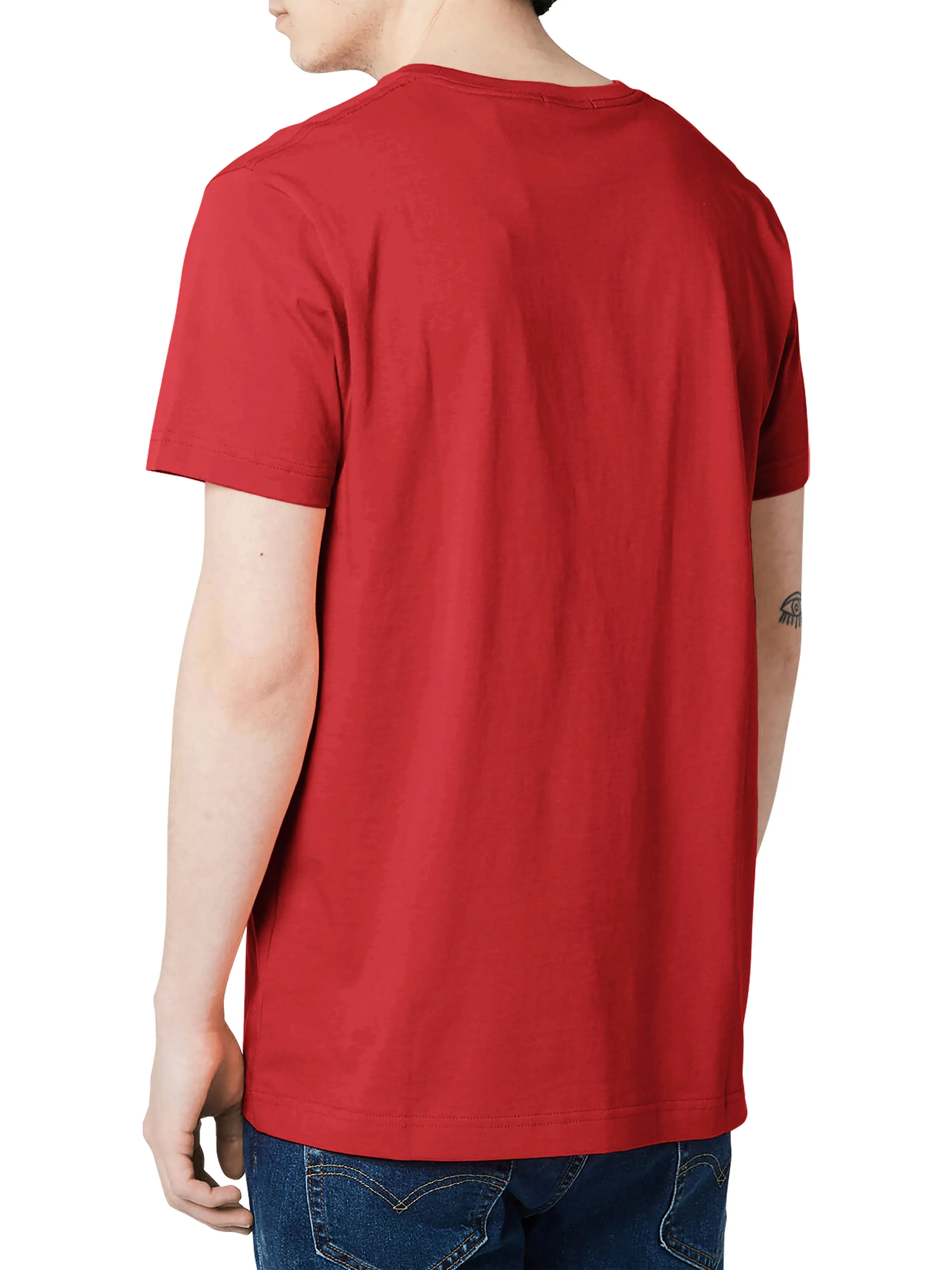 Mens California Malibu Beach Graphic Print Crew Neck T Shirt