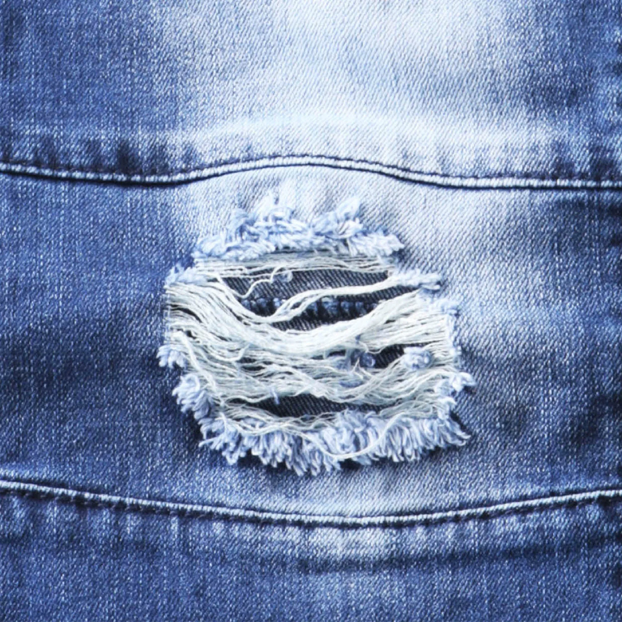 Men's Fashion Distressed Biker Jeans