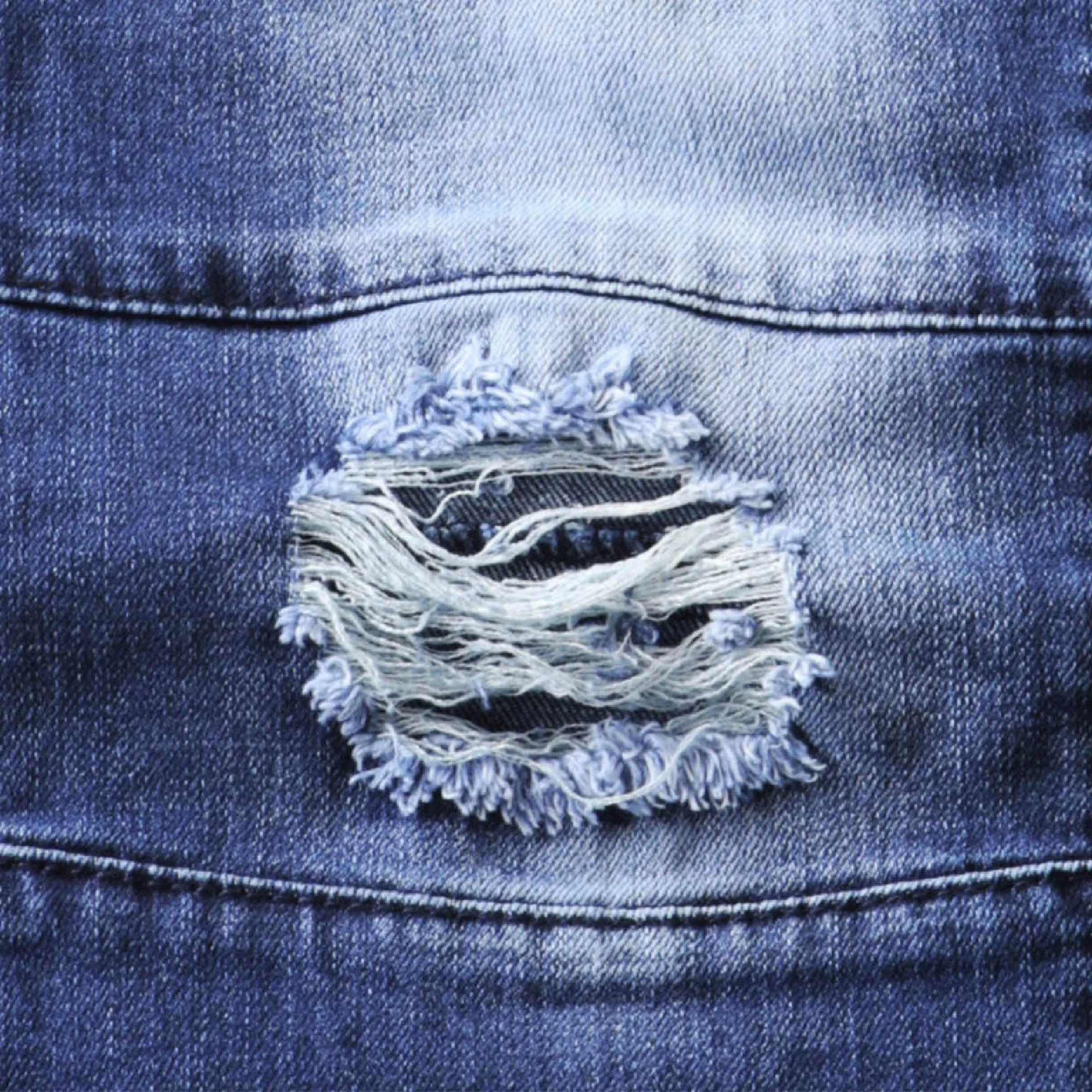 Men's Fashion Distressed Biker Jeans
