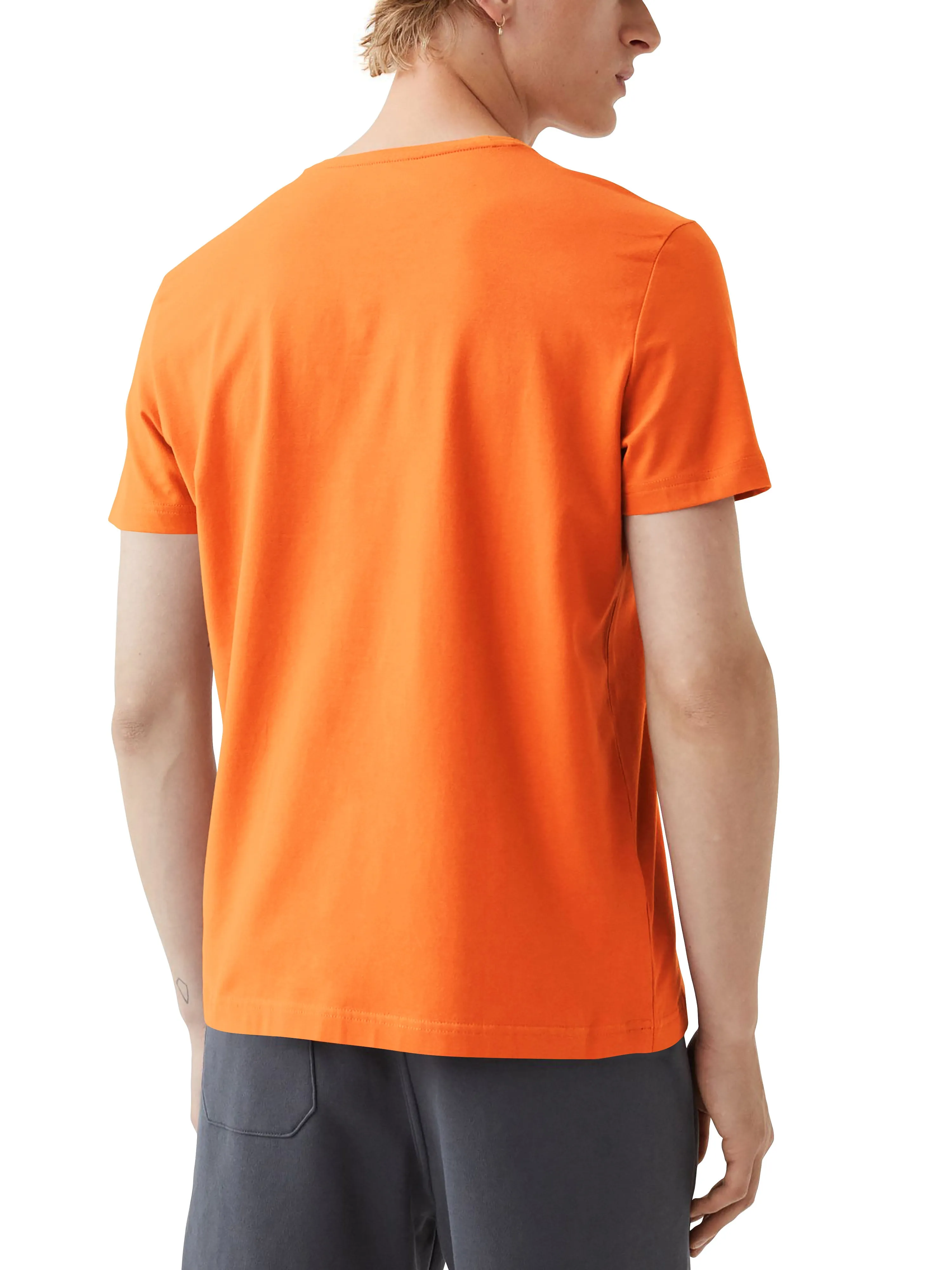 Mens Graphic Print Jack-O-Lantern Smile White Halloween T Shirt