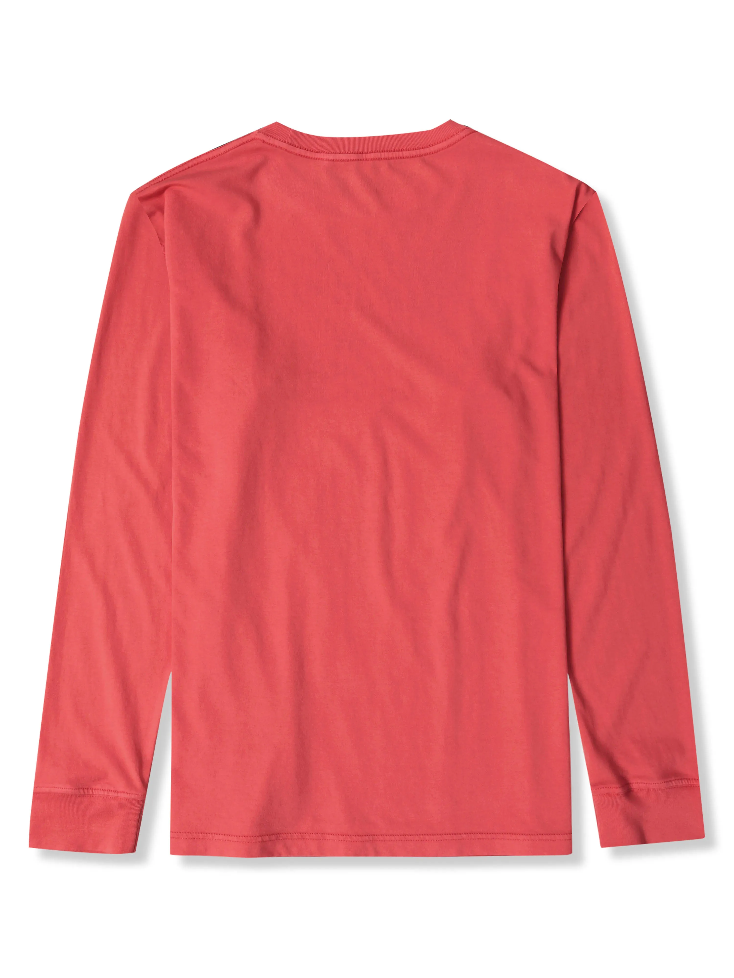 Mens Halloween Graphic Print Jack-O-Lantern Long Sleeve T Shirt