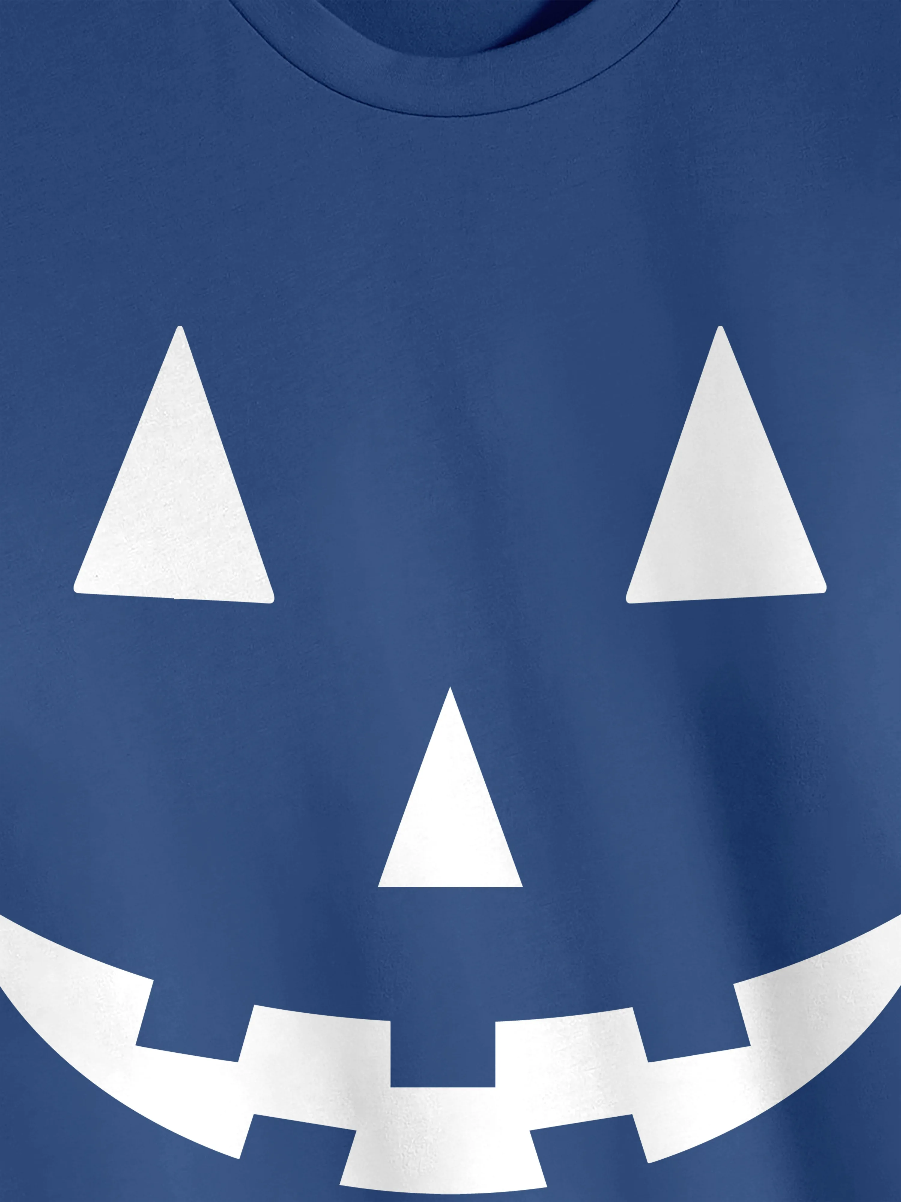 Mens Halloween Graphic Print Jack-O-Lantern Long Sleeve T Shirt