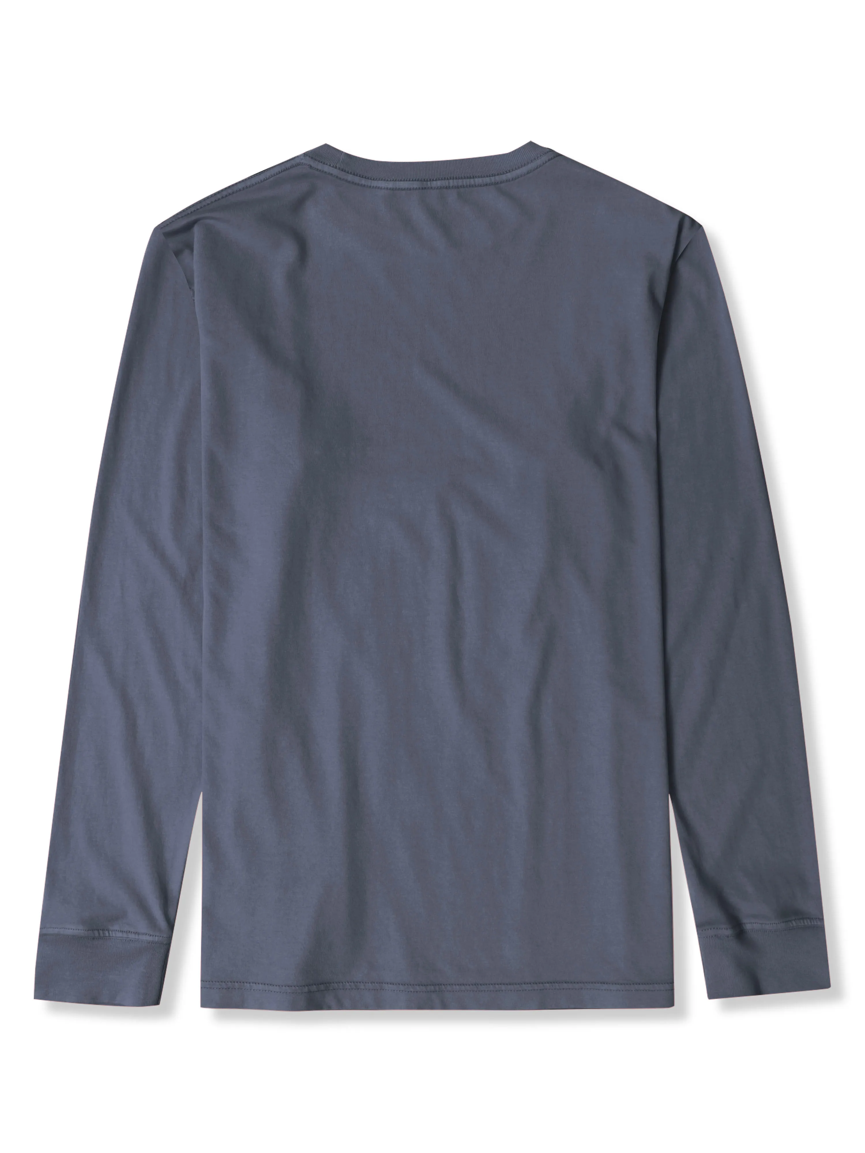Mens Halloween Graphic Print Jack-O-Lantern Long Sleeve T Shirt