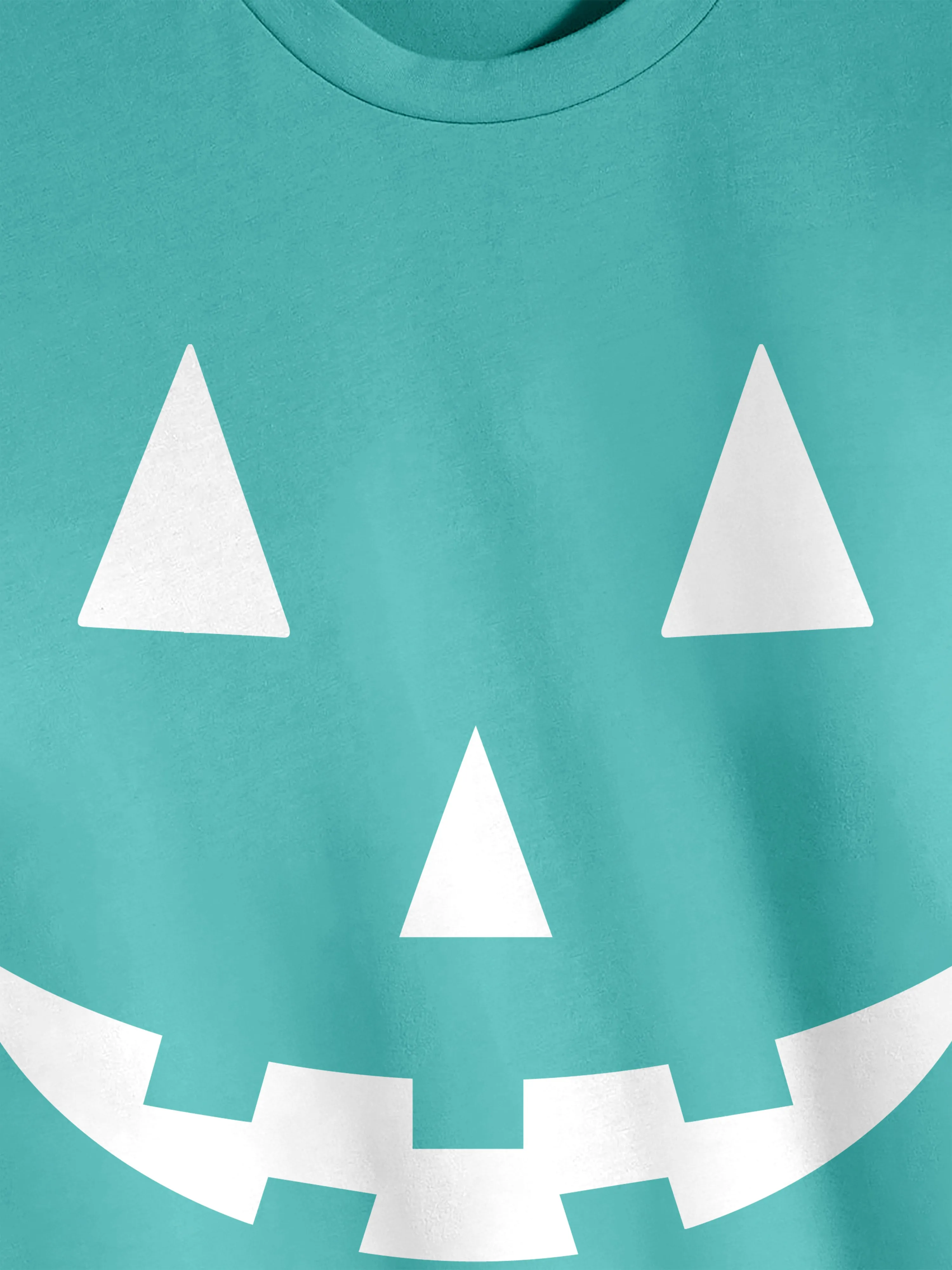 Mens Halloween Graphic Print Jack-O-Lantern Long Sleeve T Shirt