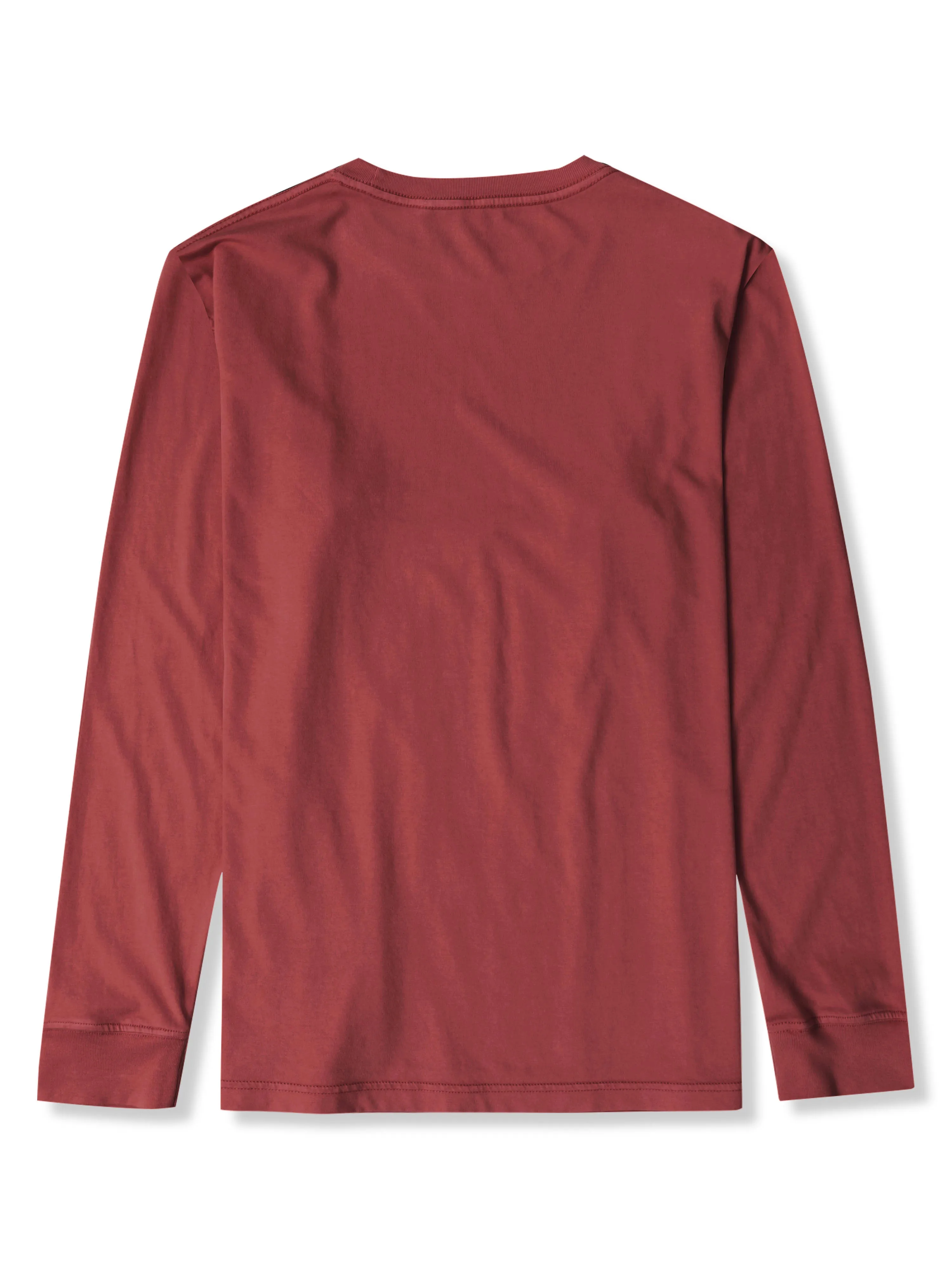 Mens Halloween Graphic Print Jack-O-Lantern Long Sleeve T Shirt
