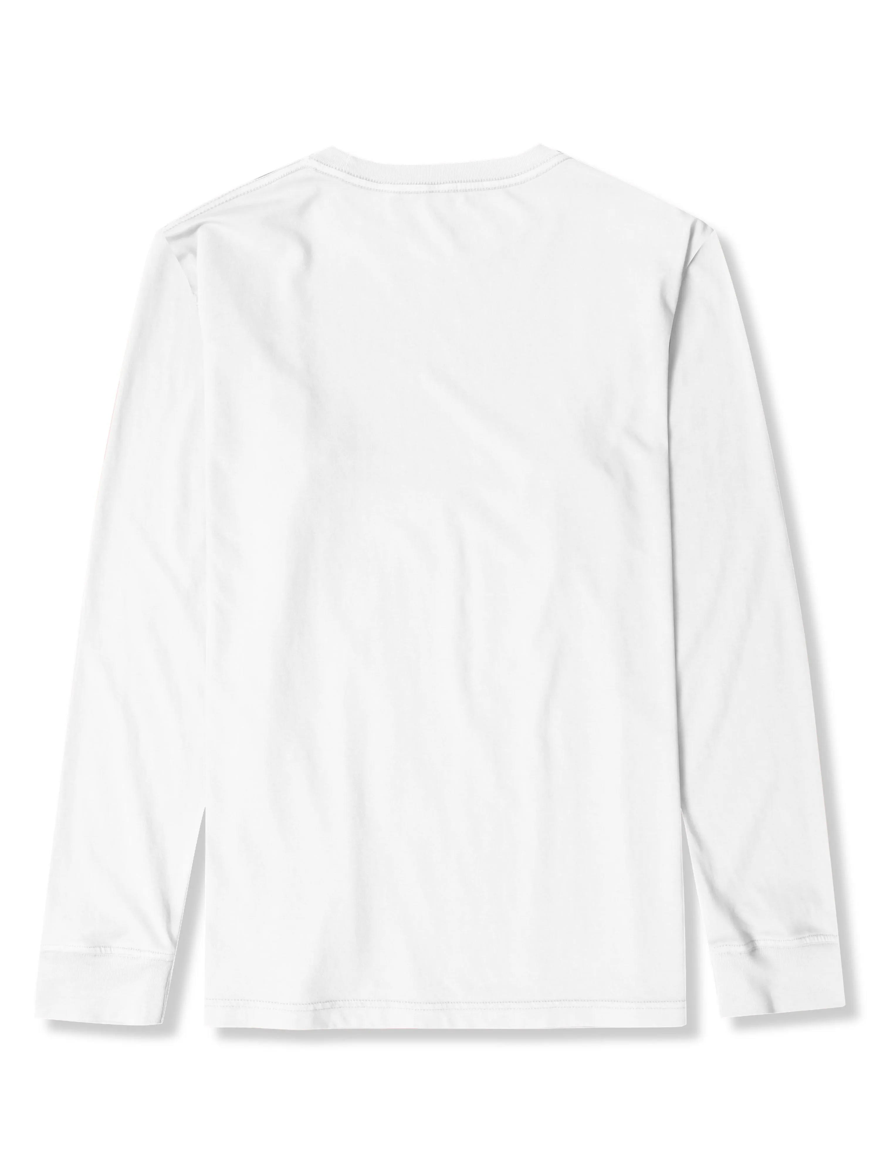 Mens Halloween Graphic Print Jack-O-Lantern Long Sleeve T Shirt