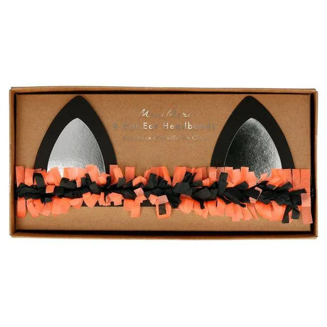 Meri Meri - Cat Ear Headbands - 8 Pack S3174 S3175