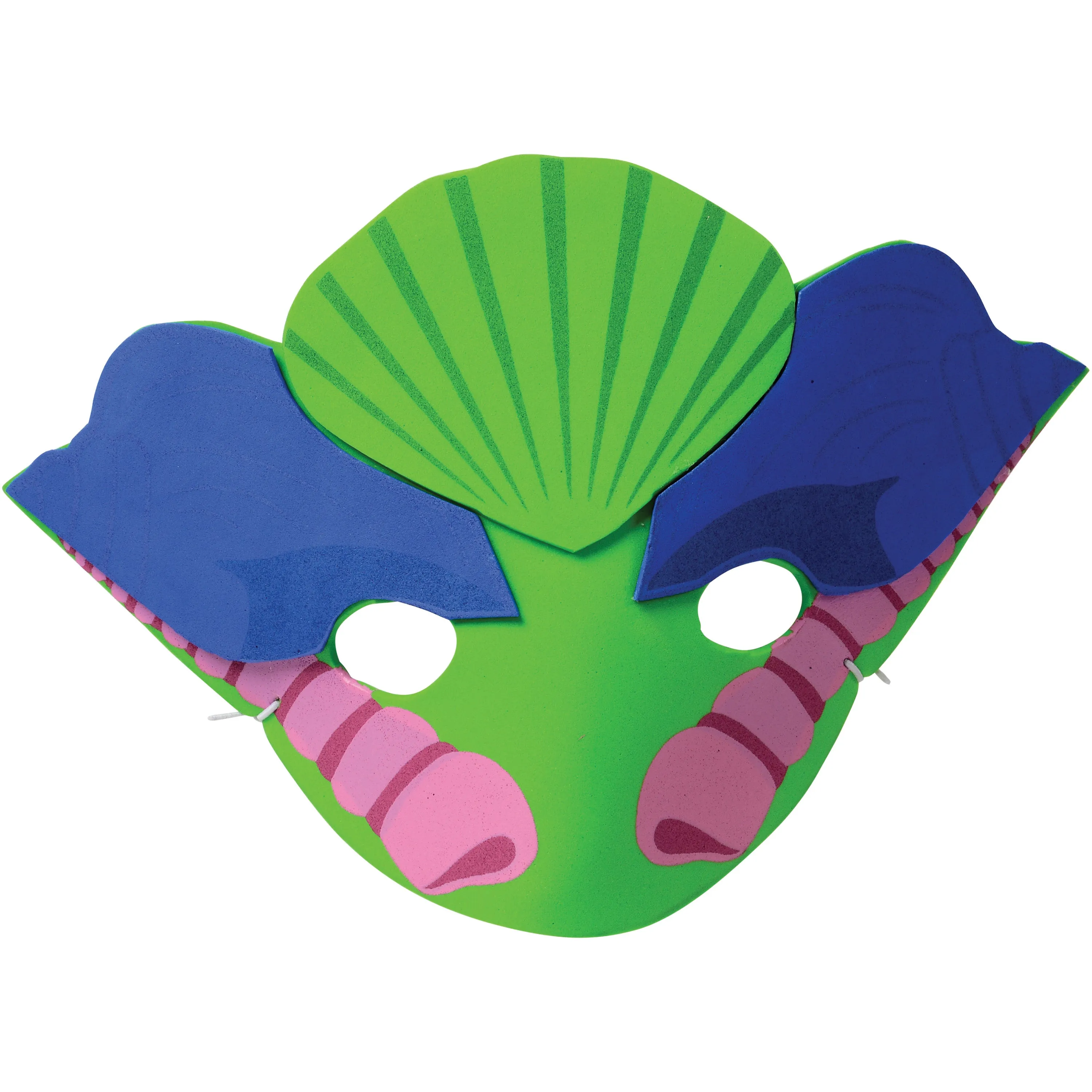 Mermaid Foam Costume Masks (1 Dozen)
