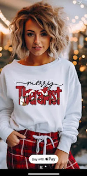 Merry Therapist Tee