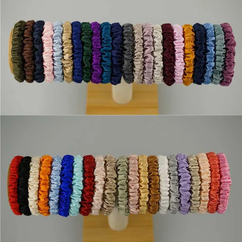 Mini Silk Scrunchies - custom and wholesale