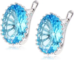 Minimalist Design 1 Pair Women Earrings Zircon Hollow Out Earrings for Women Studs