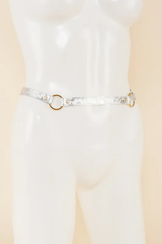 Mint Lace Garter Belt