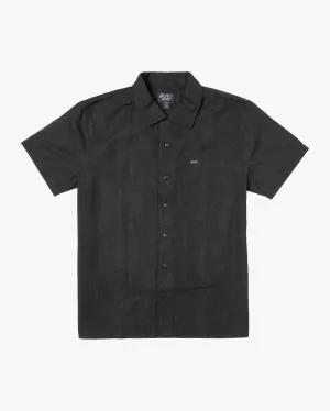 Mister Cartoon Smile Now Short Sleeve Shirt - Black