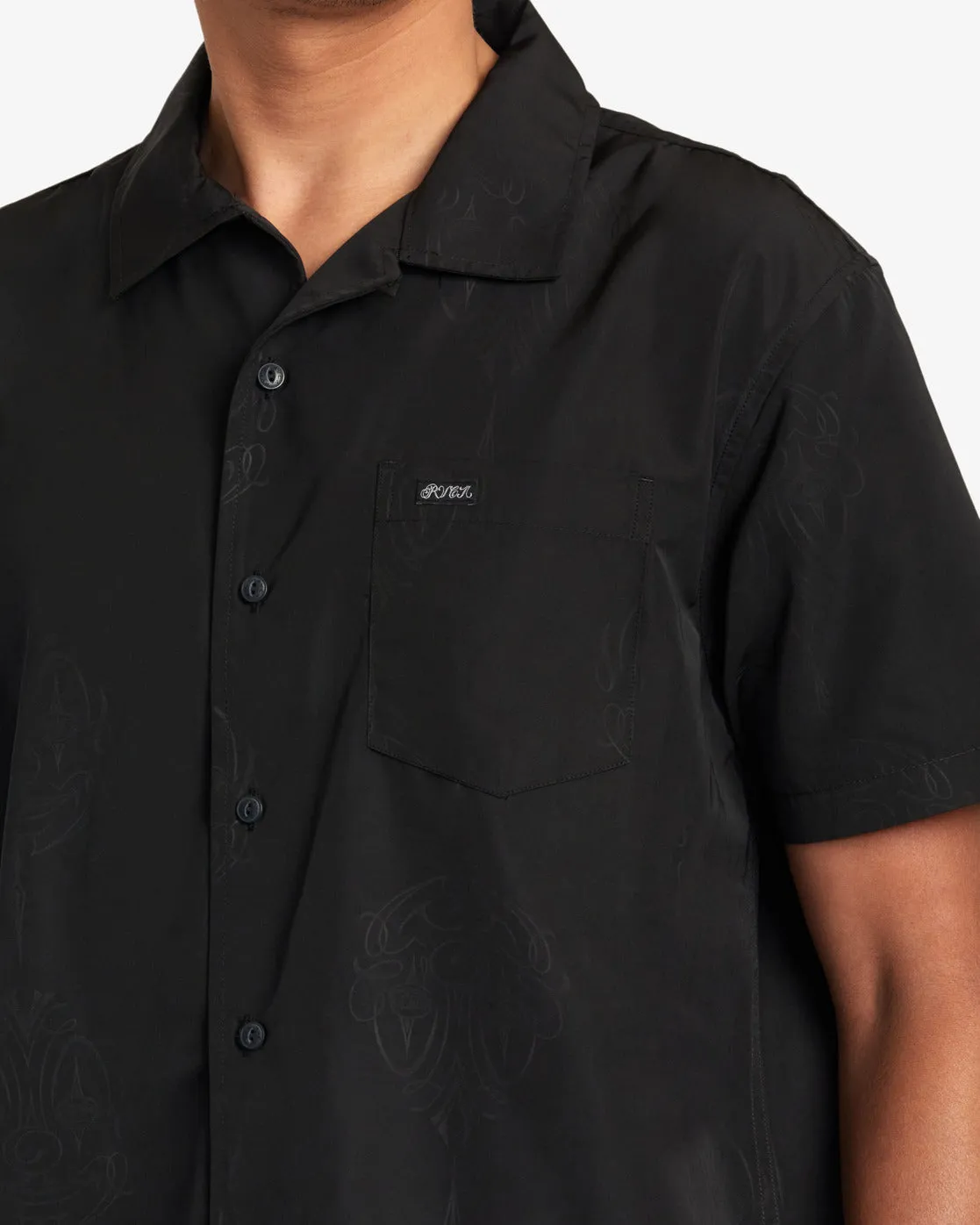 Mister Cartoon Smile Now Short Sleeve Shirt - Black