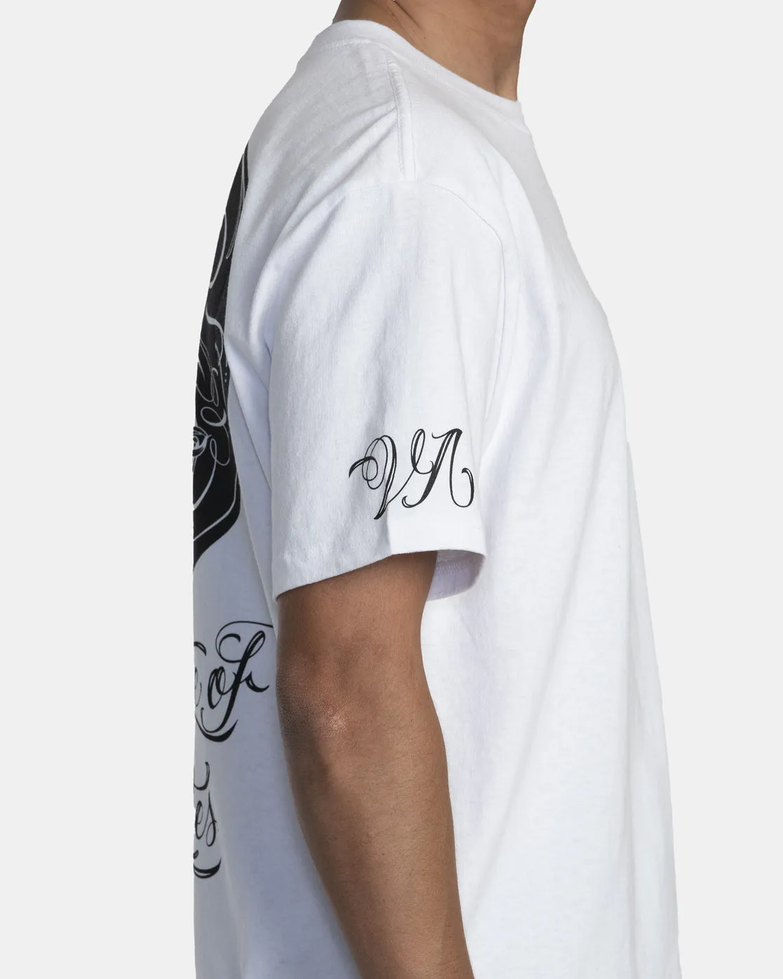 Mister Cartoon Yin Yang Tee - White