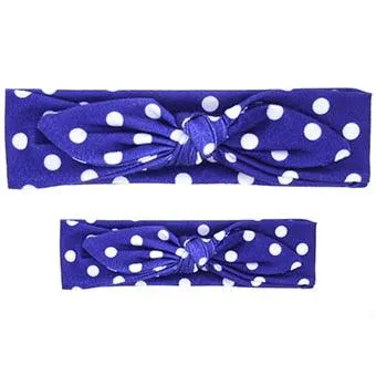 Mom And Baby Rabbit Ears Baby Headbands Hair Hoop Stretch Knot Hair Bows Cotton Children Hair Bands For baby Hair Accessories