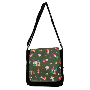Mr & Mrs Gnome Messenger/Satchel/Crossbody Bag