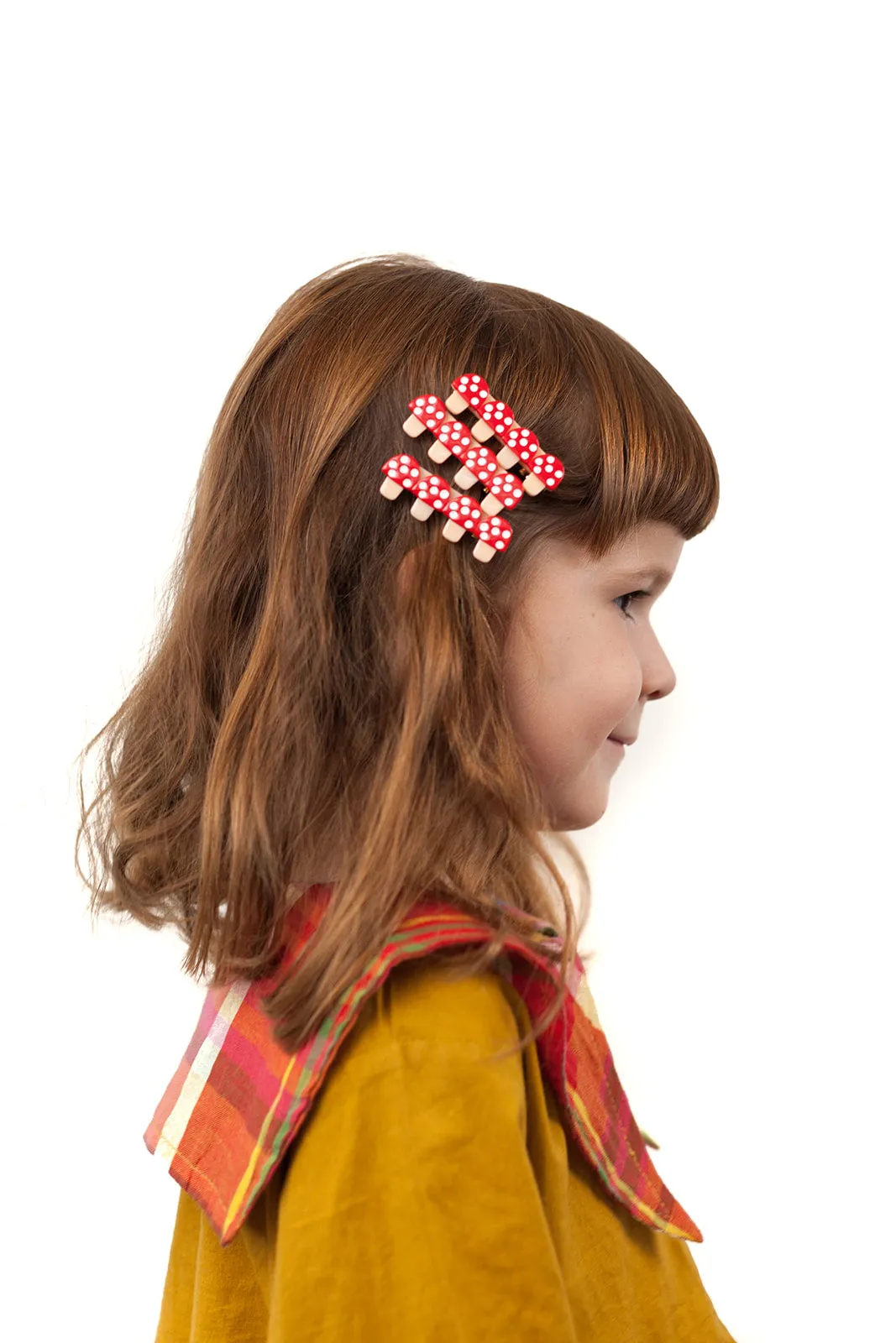 Mushroom Hair Clip