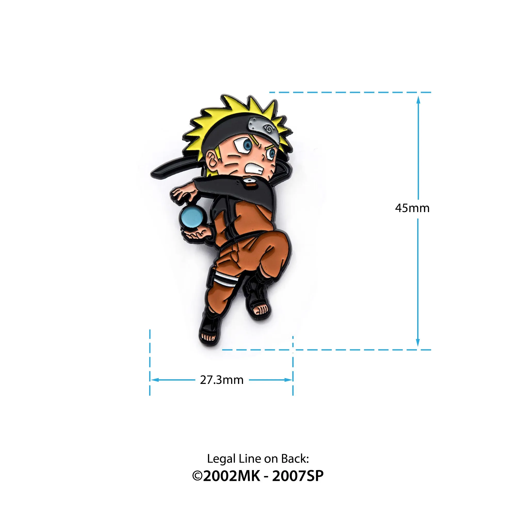 Naruto Shippuden Chibi Lapel Pin