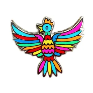 NAT Otomi Bird Pin