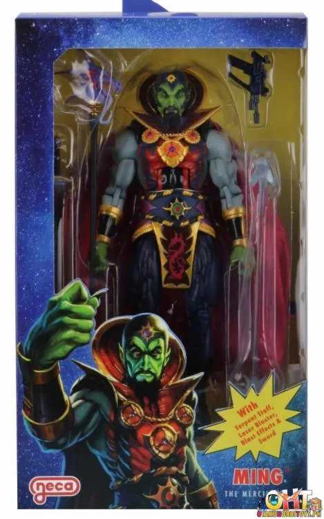 NECA King Features 7” Scale Action Figure Defenders of the Earth Series 1 - Ming the Merciless