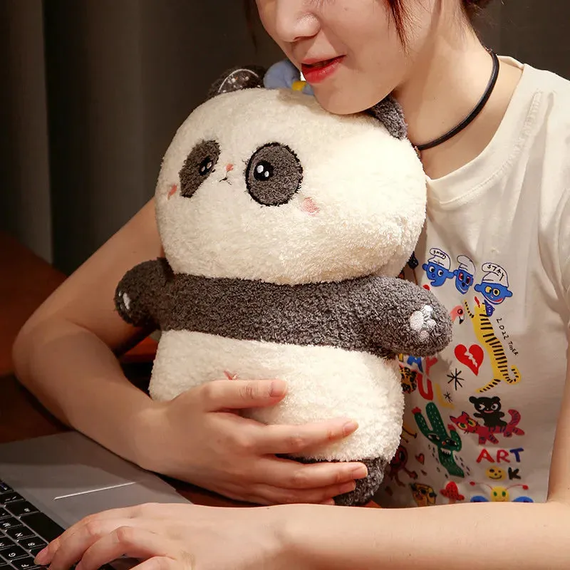 New 40CM Adorable Rabbit Pig Panda Frog Stuffed Cartoon Animals Appease Toy Doll For Boys