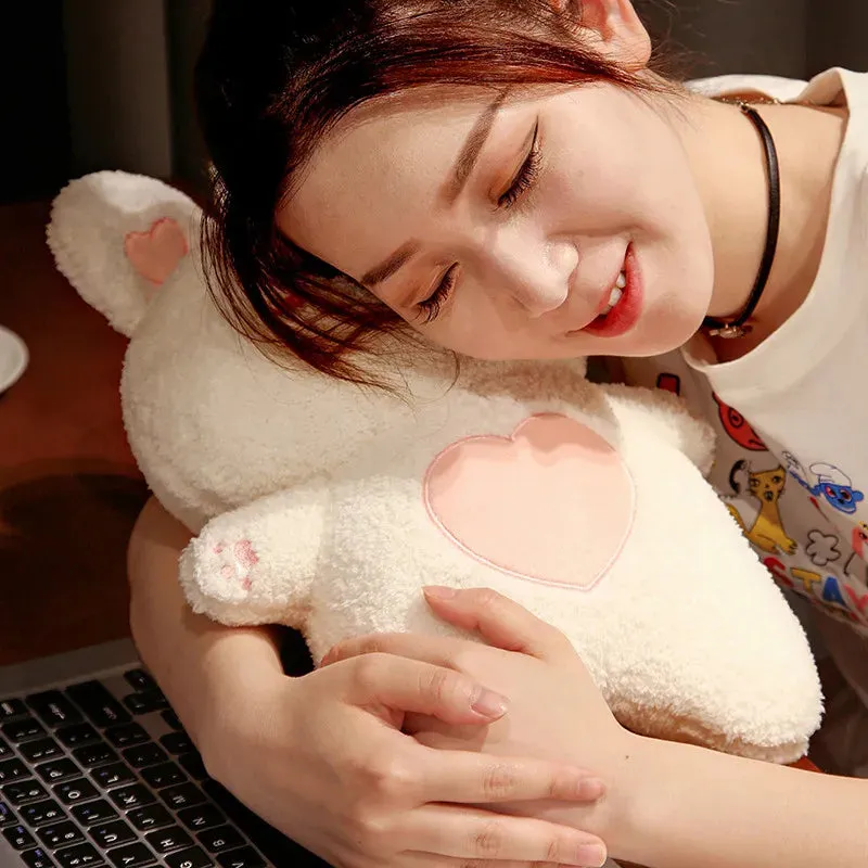 New 40CM Adorable Rabbit Pig Panda Frog Stuffed Cartoon Animals Appease Toy Doll For Boys