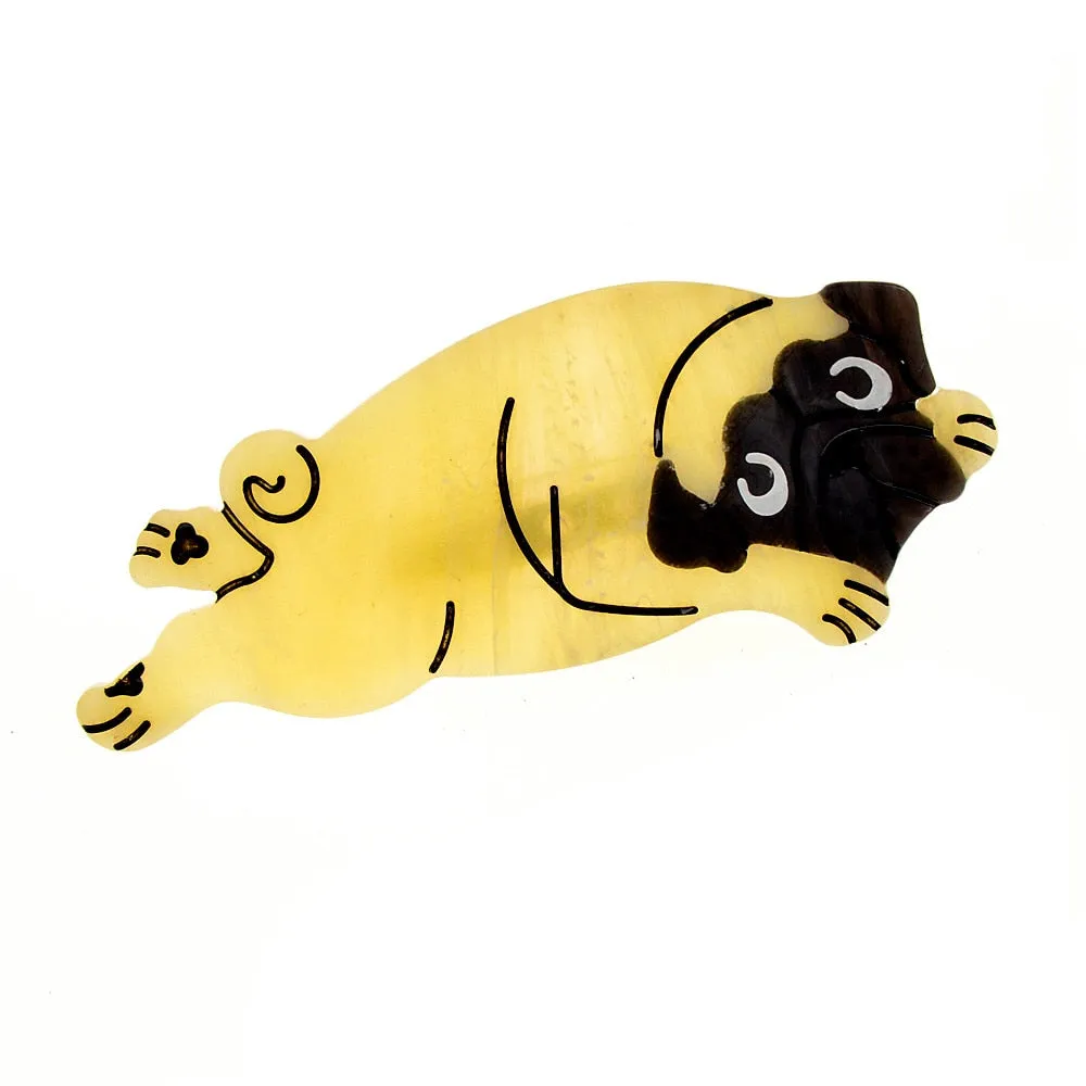 New Arrival Cute Acrylic Dog And Cat Brooches For Women