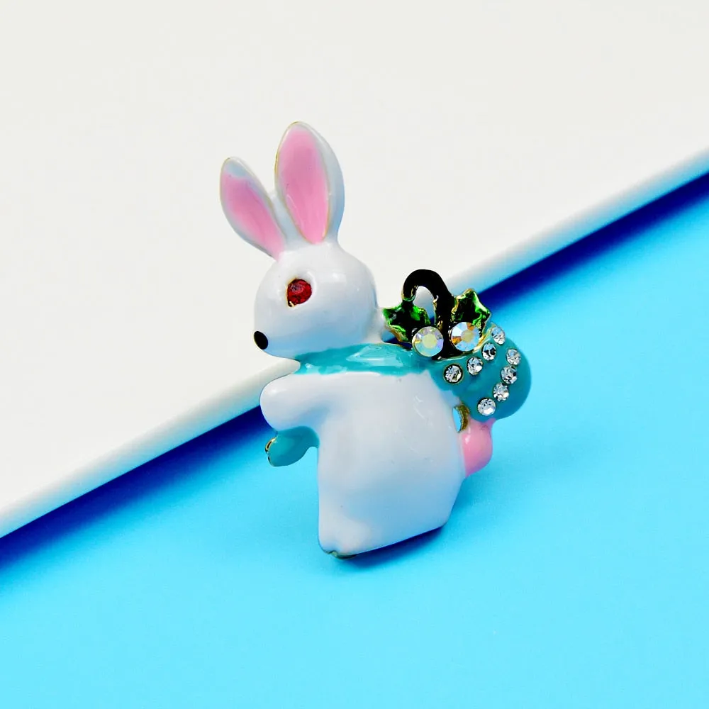 New Arrival Cute Rabbite Brooches For Women