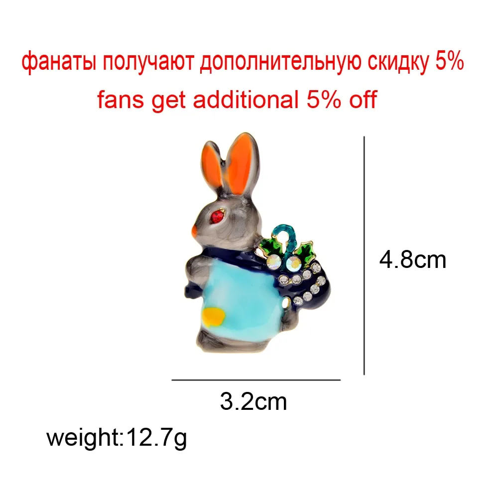 New Arrival Cute Rabbite Brooches For Women