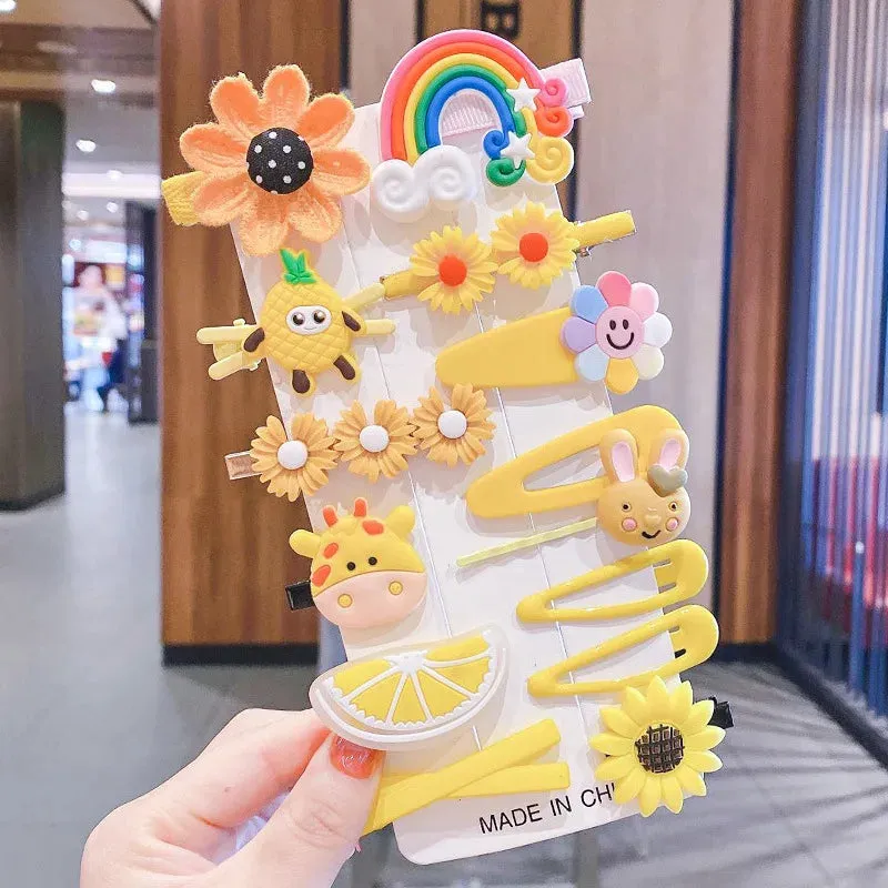 New In Sweet Candy Cartoon Elements Hair Accessories For Girls Kids
