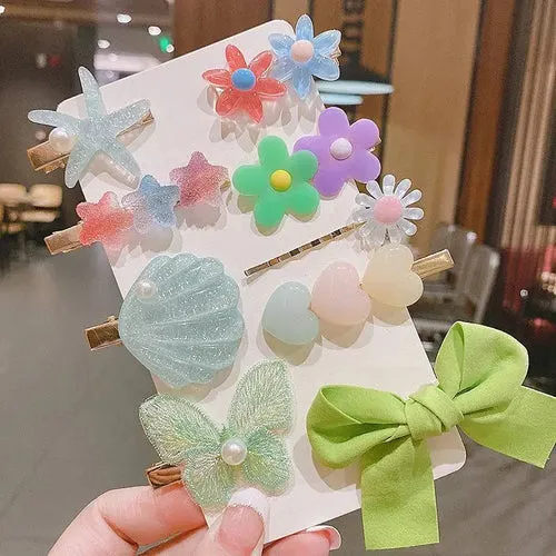 New In Sweet Candy Cartoon Elements Hair Accessories For Girls Kids
