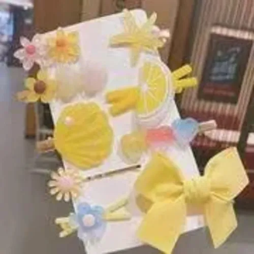 New In Sweet Candy Cartoon Elements Hair Accessories For Girls Kids