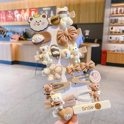 New In Sweet Candy Cartoon Elements Hair Accessories For Girls Kids