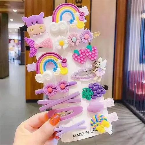 New In Sweet Candy Cartoon Elements Hair Accessories For Girls Kids