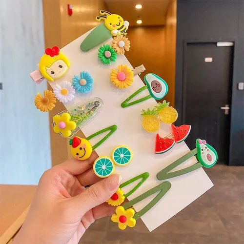 New In Sweet Candy Cartoon Elements Hair Accessories For Girls Kids
