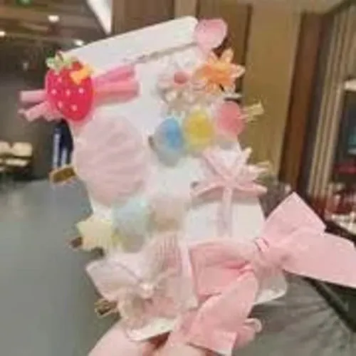 New In Sweet Candy Cartoon Elements Hair Accessories For Girls Kids