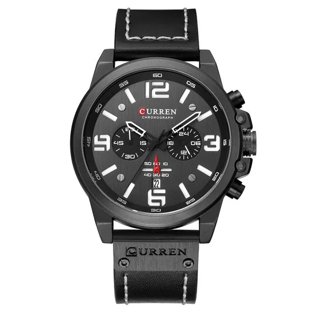 New Men Wristwatch CURREN Top Brand Luxury Mens Quartz