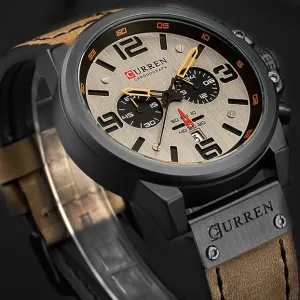 New Men Wristwatch CURREN Top Brand Luxury Mens Quartz
